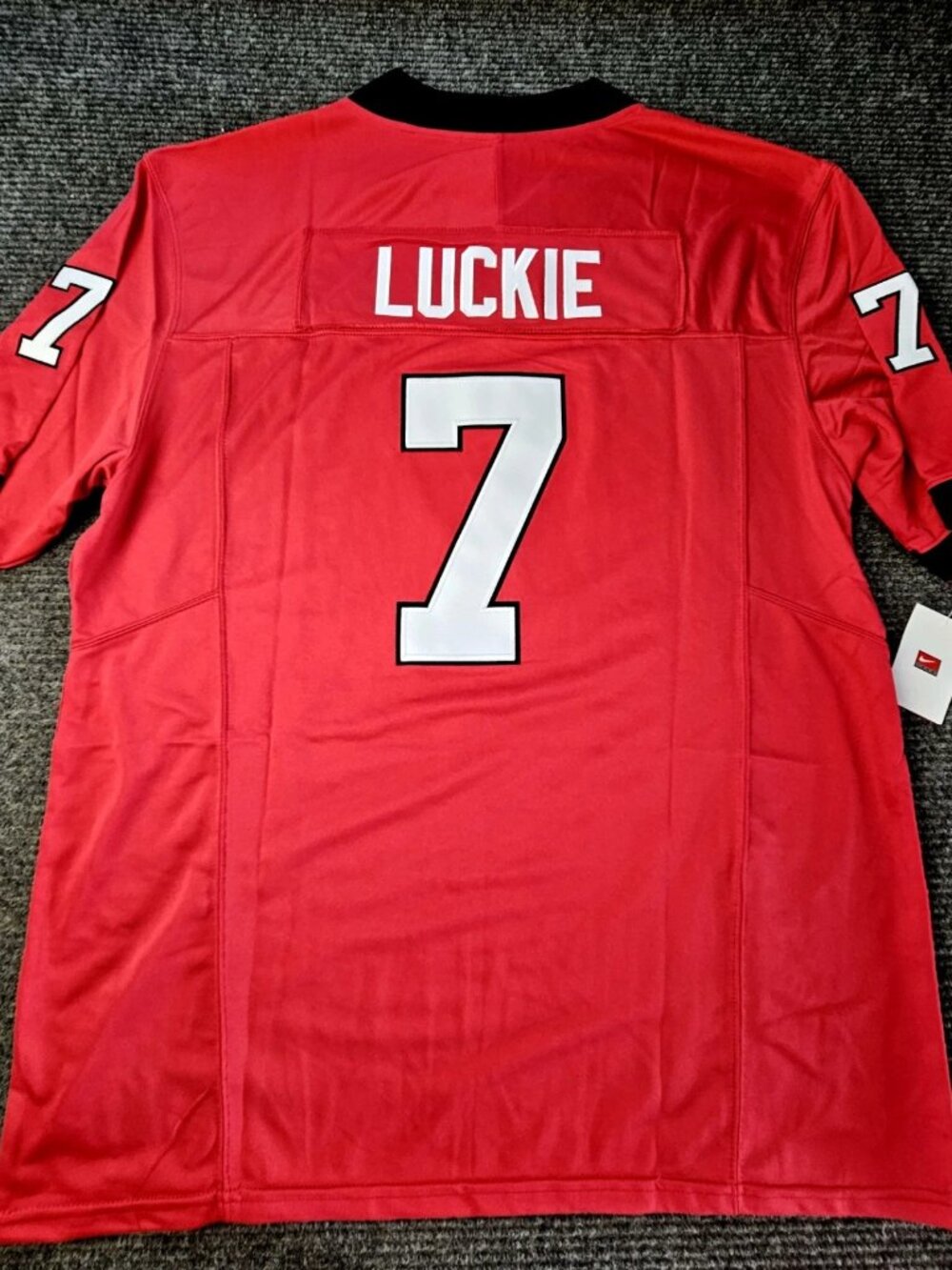 Luckie Red Jersey Stitched Vapor